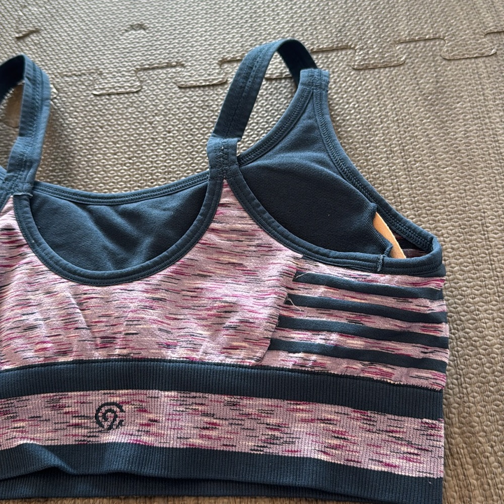 Champion Blue & Purple Sports Bra - Women’s Size L - Picture 7 of 9